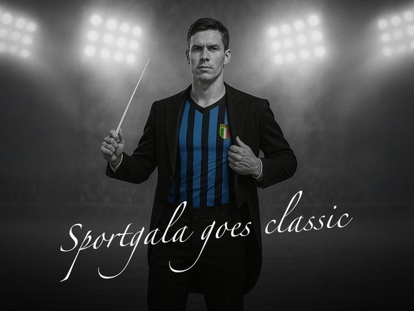 Sportgala goes classic - sporter verkleed als dirigent in de spotlights